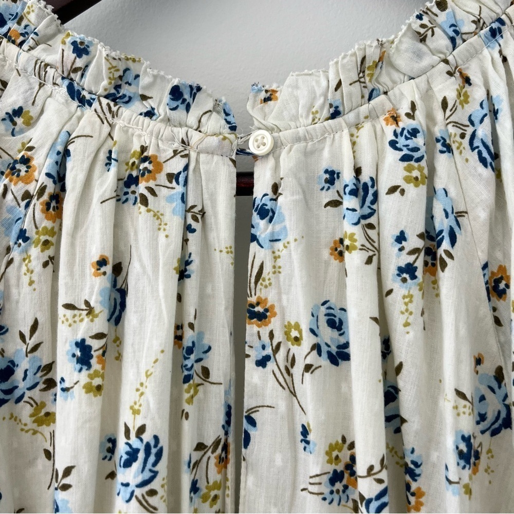 The Great Moonstone Floral Prairie Midi Dress NWT Size M Belted Tiered Cotton - Picture 8 of 11